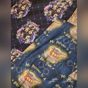 LulaRoe Style Grogu & Harry Potter Themed Leggings